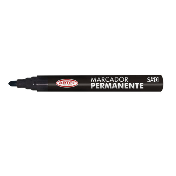 MARCADOR PERMANENTE PTA REDONDA NEGRO XUNI