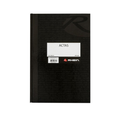 LIBRO ACTAS 200 HOJAS , RHEIN.