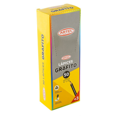 LAPIZ GRAFITO 50UNI ARTEL