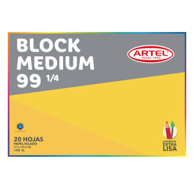 BLOCK MEDIUM 99 1/4 ARTEL