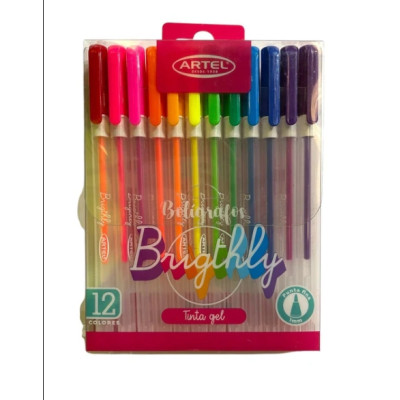 BOLIGRAFOS GEL LUMINOSOS 12...