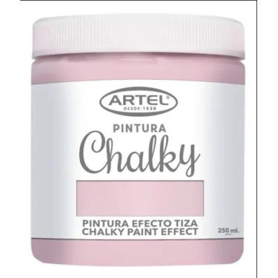 PINTURA EFECTO TIZA ROSA...