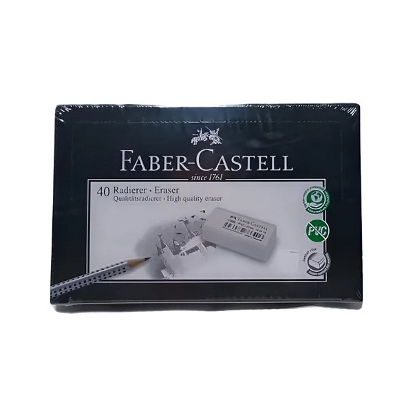 GOMA DE BORRAR STUDENT 40UNI, FABER-CASTELL