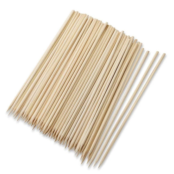 Brochetas delgada 30cm x100pcs x10pack