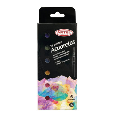 ESTUCHE ACUARELA PASTILLAS...