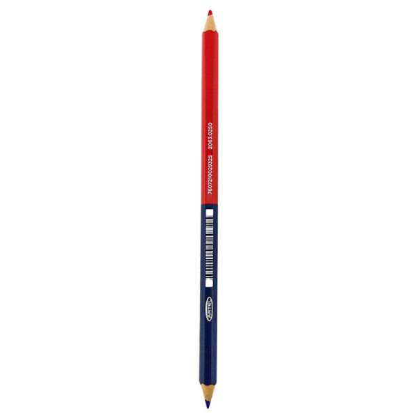 LAPIZ BICOLOR AZUL Y ROJO ARTEL UNIDAD