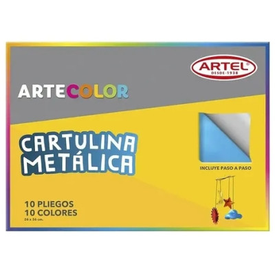 Block Cartulina Metalica...