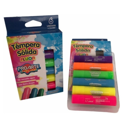TEMPERA SOLIDA FLUOR...