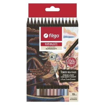 Filgo Lapices Black & White...