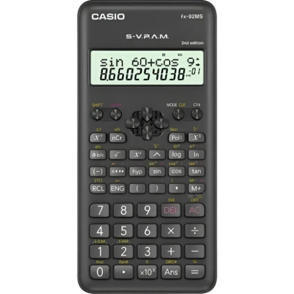 Calculadora Científica Fx-82ms-2-s4-dh 240 Funciones,casio