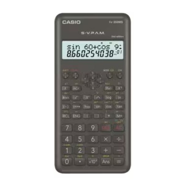 Calculadora Cientifica Casio Fx-350ms Color Negro