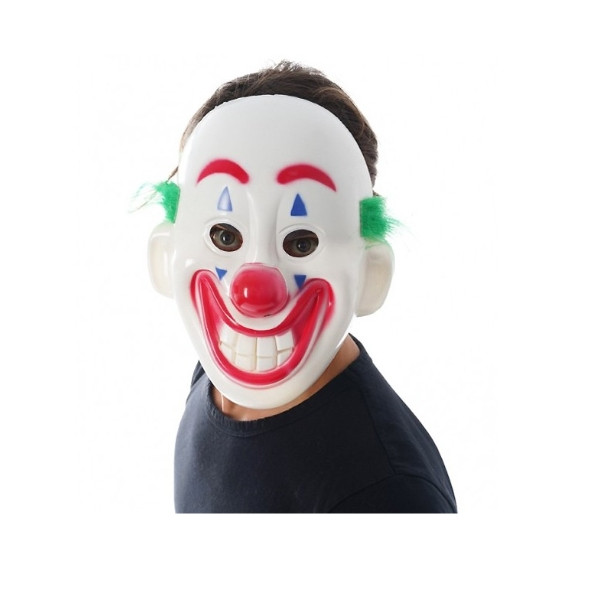 Mascara plastica payaso