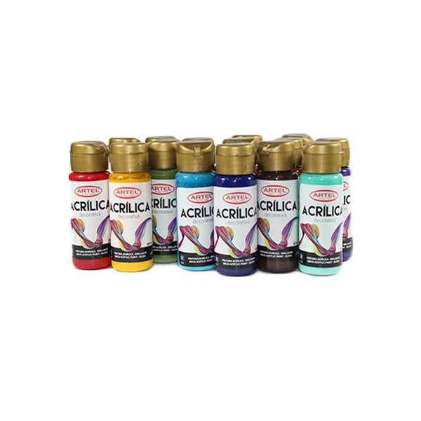 Pintura acrilica 60ml, Artel