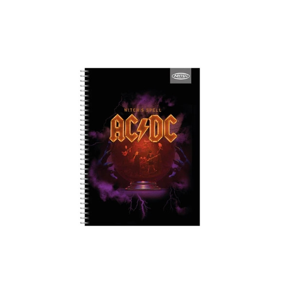 Cuadernos ACDC 150 hojas, Artel.