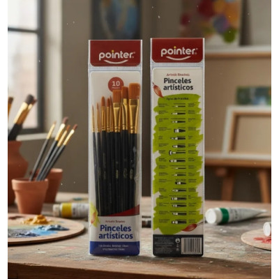 Pinceles artísticos...