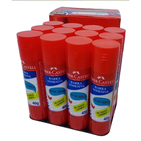 Adhesivo En Barra 40grs X12uni.faber-castell