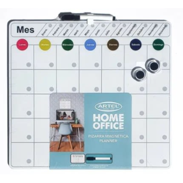 Pizarra Planificador Magnética Artel Home Office