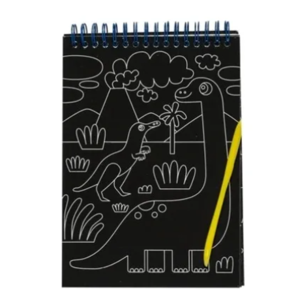 Block Scratch Dinos, Artel