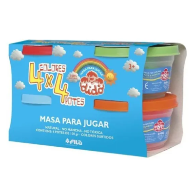 Masas Para Jugar 4x4potes Dido