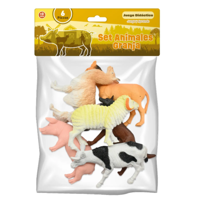 Set Animales De La Granja 6...