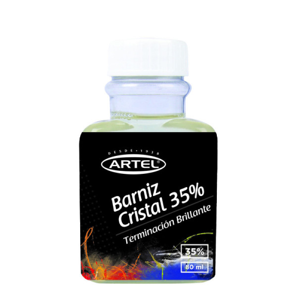 BARNIZ CRISTAL 35% TERMINACION BRILLANTE ARTEL