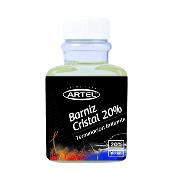 BARNIZ CRISTAL 20% TERMINACION BRILLANTE ARTEL