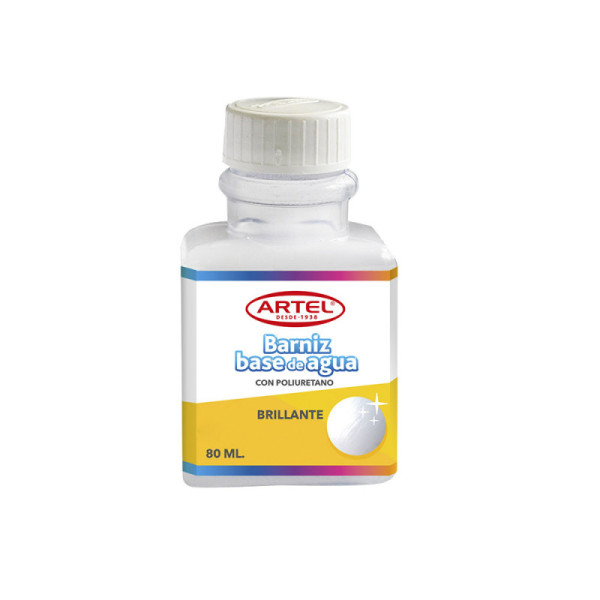 BARNIZ BASE DE AGUA ARTEL 80ML