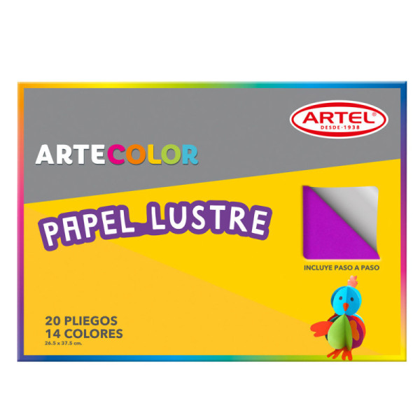 BLOCK PAPEL LUSTRE ARTEL