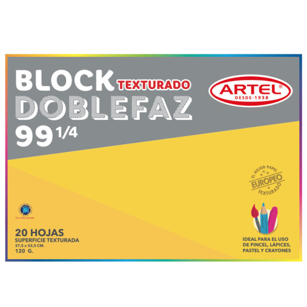 BLOCK DOBLE FAZ TEXTURADO 99 1/4 ARTEL