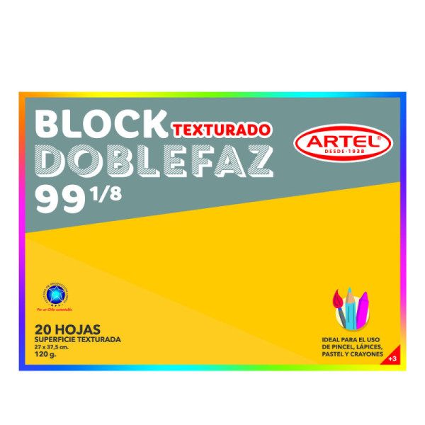 BLOCK MEDIUM DOBLE FAZ 1/8 ARTEL