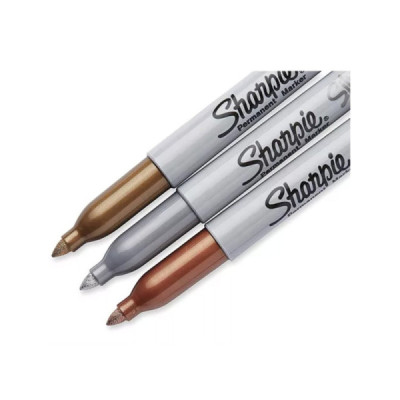 SHARPIE 3 COLORES METALICOS