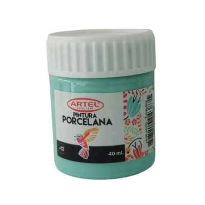 PINTURA PORCELANA TURQUESA...
