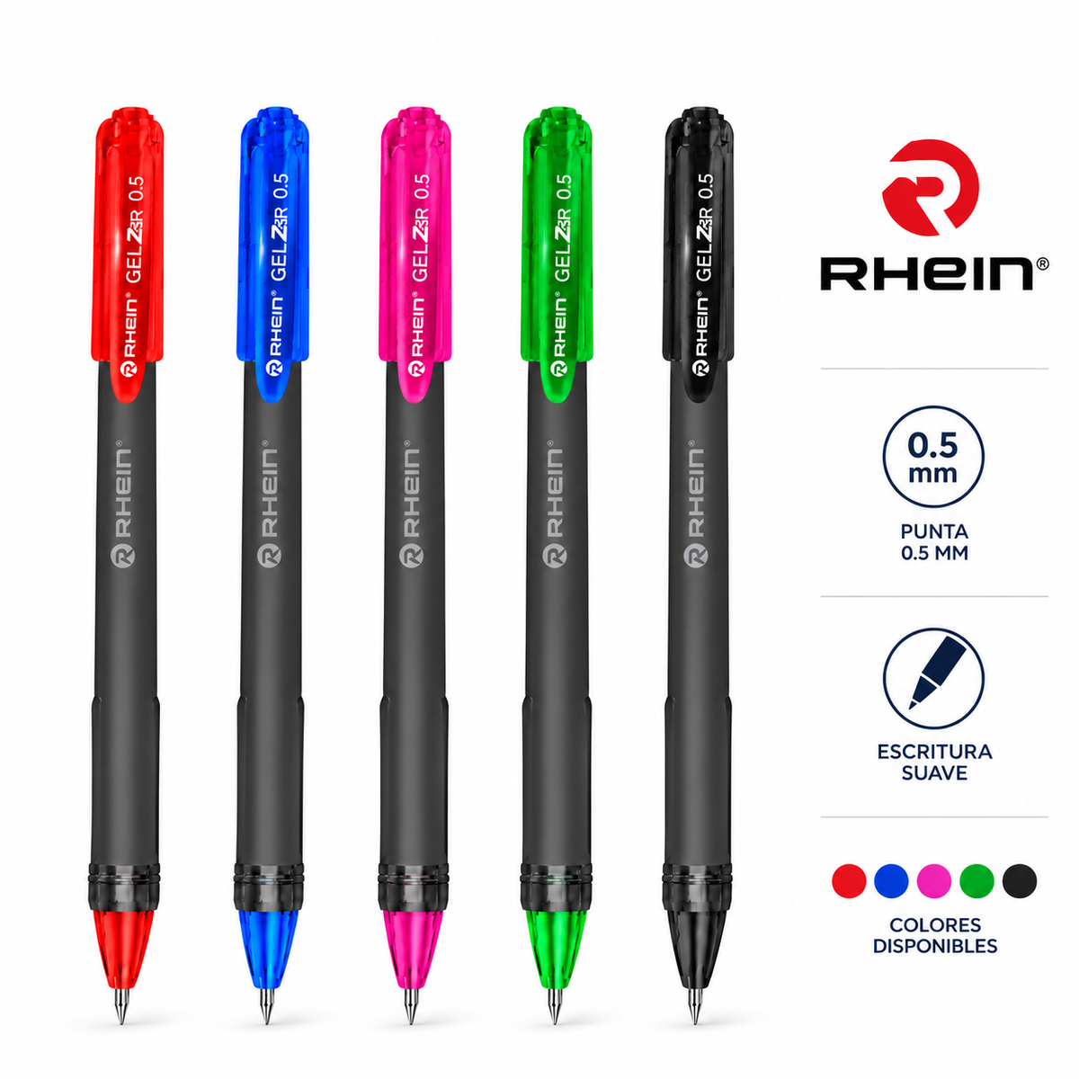 Lápiz Glitzer Gel 0.5 mm RHEIN