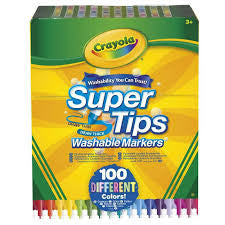MARCADORES CRAYOLA 100 UNI SILLY SCENTS DELGADO