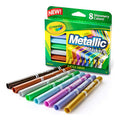 MARCADORES METALICOS 8 UNIDADES CRAYOLA