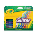 MARCADORES GLITTER 6 UNIDADES CRAYOLA