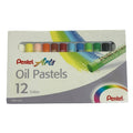 CRAYONES OLEO-PASTEL 12 COLORES PENTEL