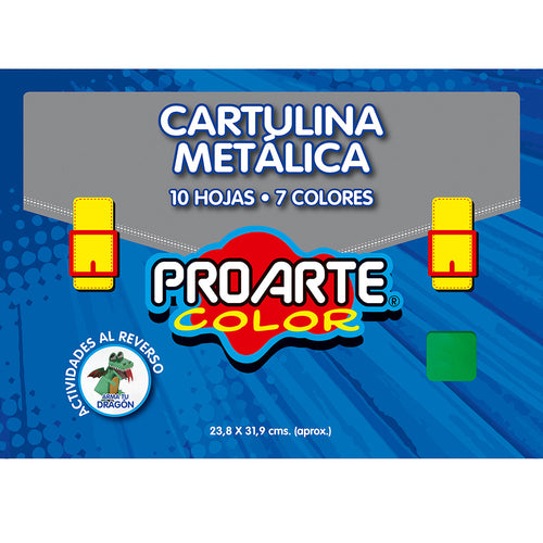 BLOCK CARTULINA METALICA PROARTE