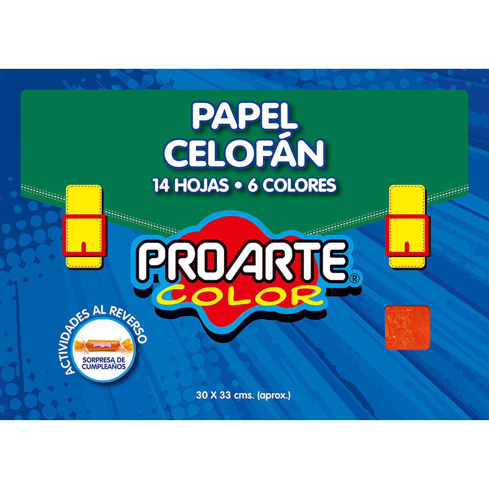 BLOCK DE PAPEL CELOFAN PROARTE