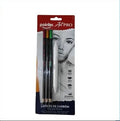 SET DE 3 LAPICES DE DIBUJO DE CARBON Y 1 DIFUMINADOR