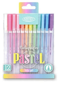 BOLIGRAFOS GEL PASTEL 12 COLORES ARTEL