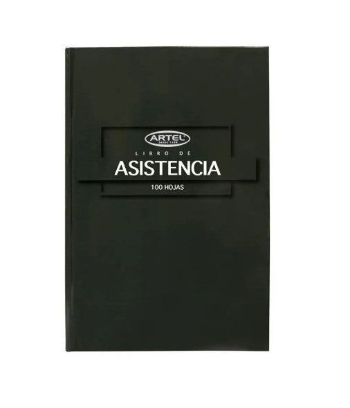 LIBRO DE ASISTENCIA MENSUAL 100 HOJAS, ARTEL.
