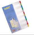 SEPARADOR DE PLASTICO 12 COLORES OFICIO