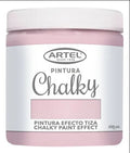 PINTURA EFECTO TIZA ROSA PALIDA 250ML, ARTEL