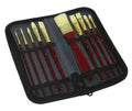 SET DE 10 PINCELES PELO DE CERDA CON ESTUCHE, ARTEL