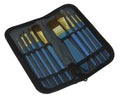SET DE 10 PINCELES PELO DE PONY CON ESTUCHE, ARTEL