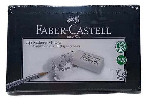 GOMA DE BORRAR STUDENT 40UNI, FABER-CASTELL