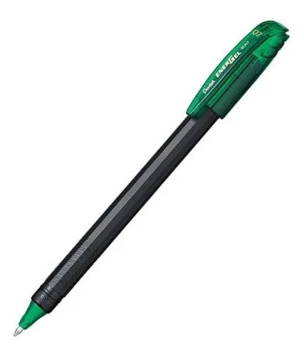 LAPIZ PENTEL ENERGEL MAKKURO 0,7MM VERDE LIMON