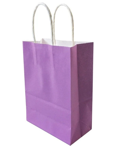 BOLSA DE REGALO KRAFT 12UNI MORADO