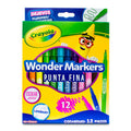 MARCADOR CRAYOLA WONDER MARKERS 12UNI